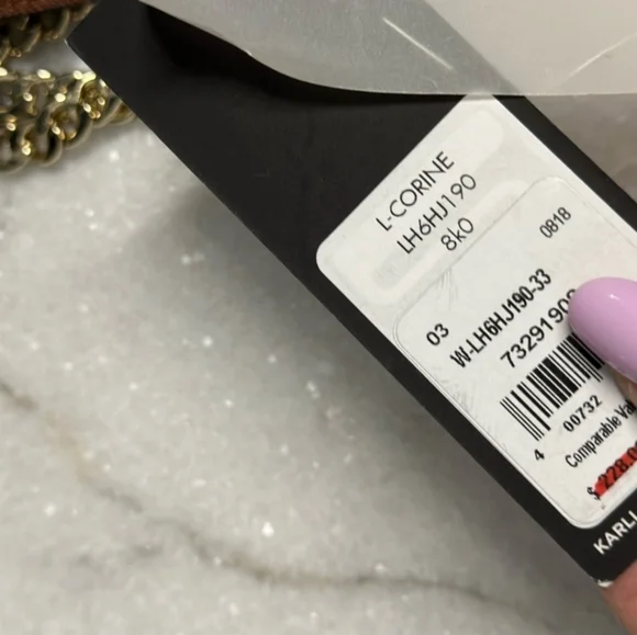 NWT Karl Lagerfeld crossbody shoulder bag - Picture 7 of 15